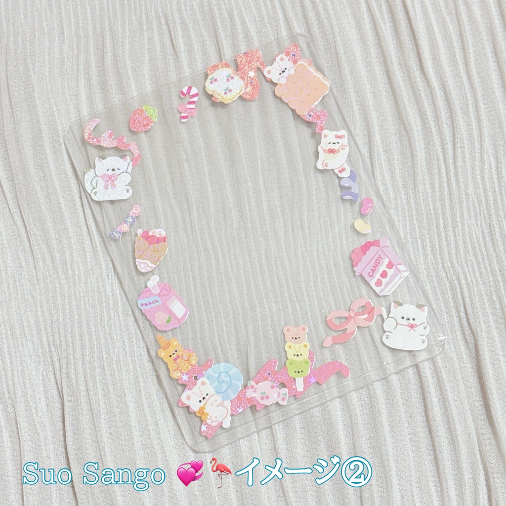 にじさんじ 🌈🕒 イメージ 硬質カードケースデコ デコケース トレカケースデコ シールデコ