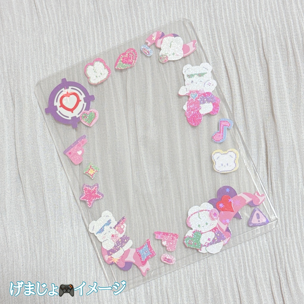 にじさんじ 🌈🕒 イメージ 硬質カードケースデコ デコケース トレカケースデコ シールデコ