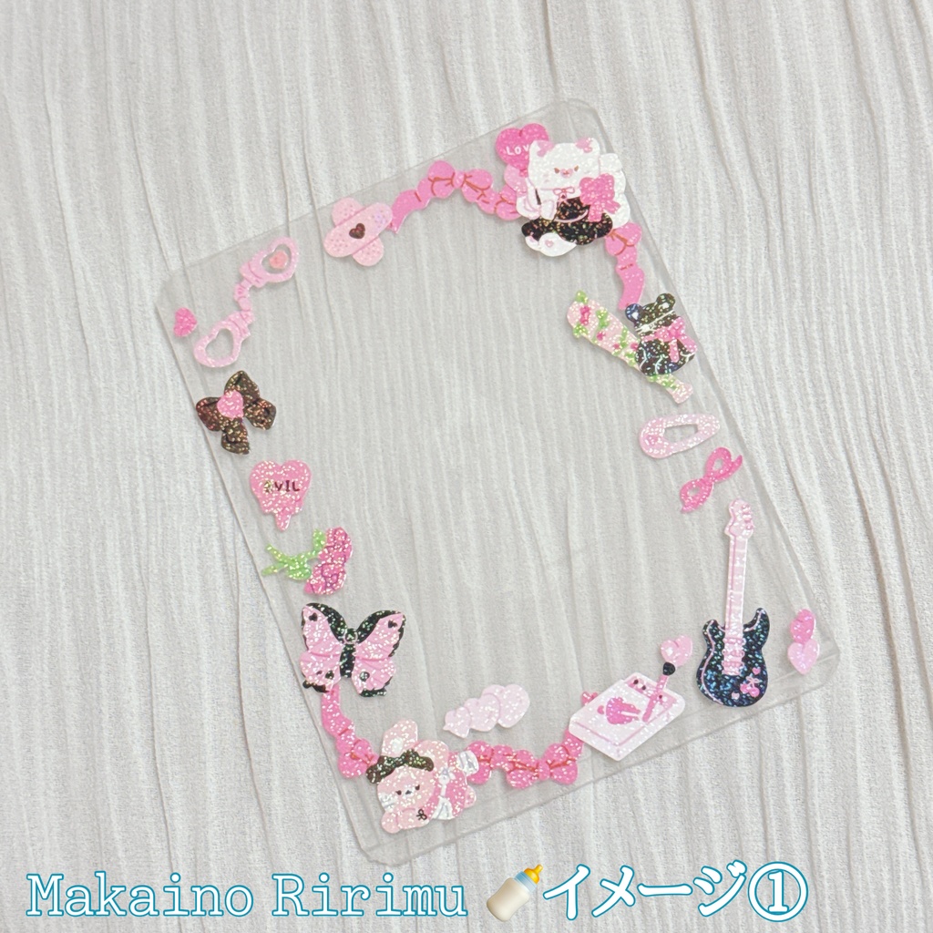 にじさんじ 🌈🕒 イメージ 硬質カードケースデコ デコケース トレカケースデコ シールデコ