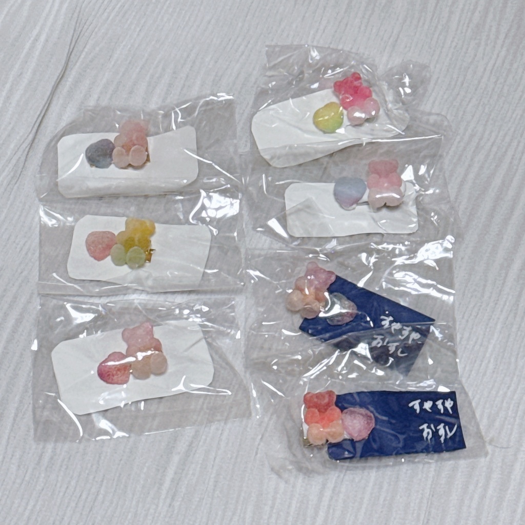 ぬい用ヘアピン 小物セット