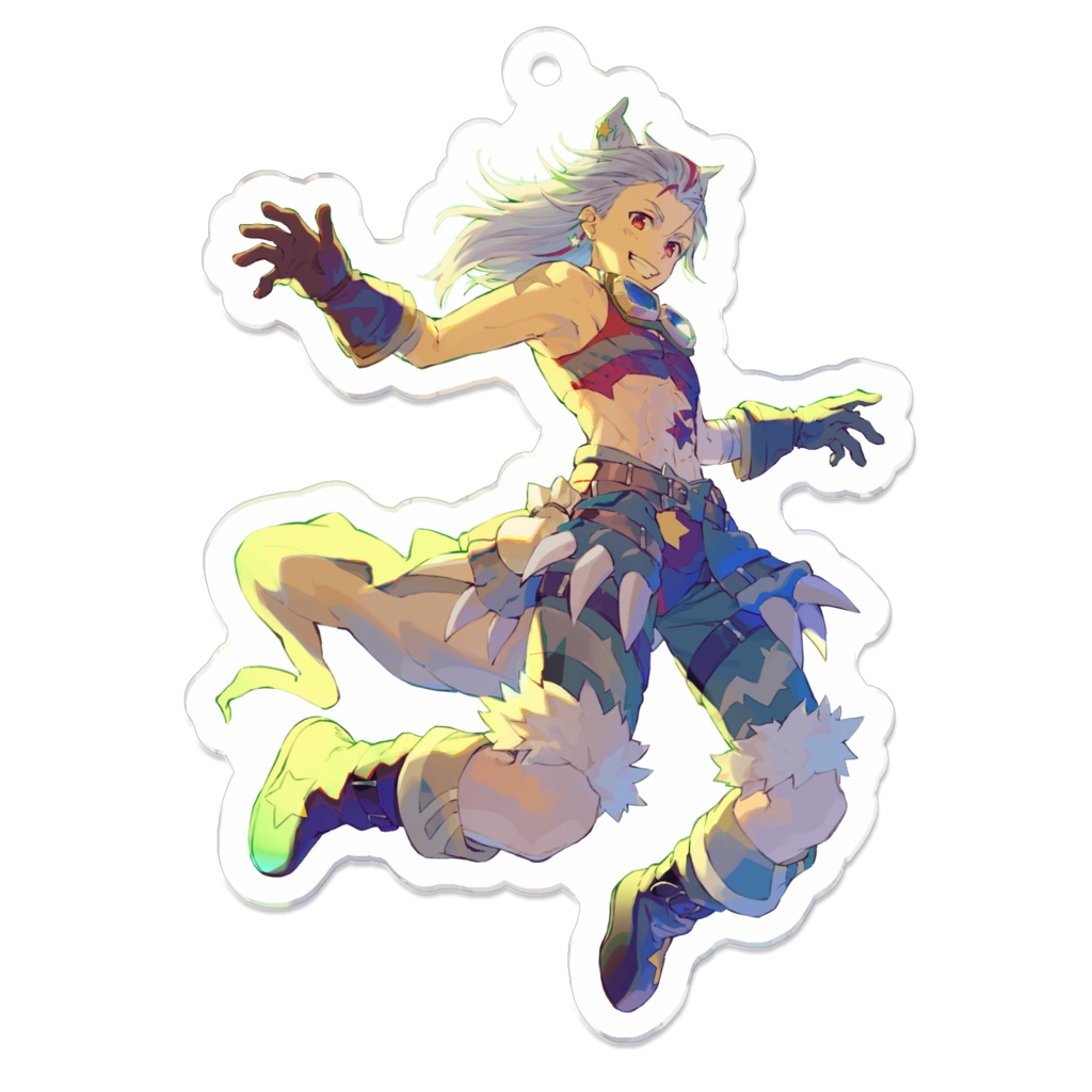 狗灰レヲル アクリルキーホルダー Your shine.Ver