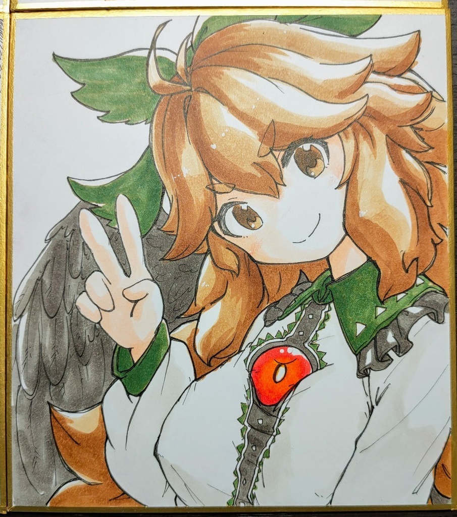 東方キャラ色紙