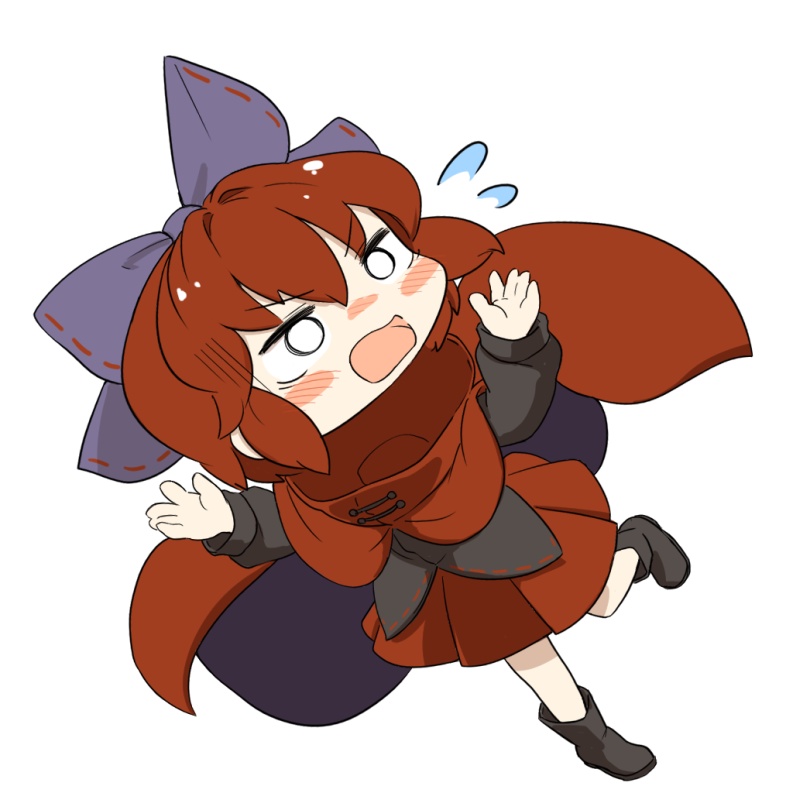 草の根つり上げアクリルキーホルダー