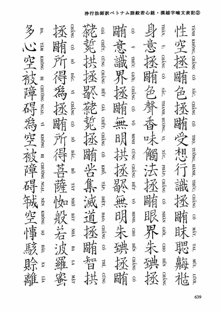 七曜の蓮華 諸言語心経合時掌中珠略本篇