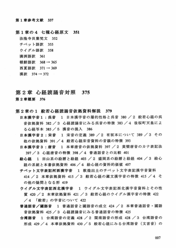 七曜の蓮華 諸言語心経合時掌中珠略本篇
