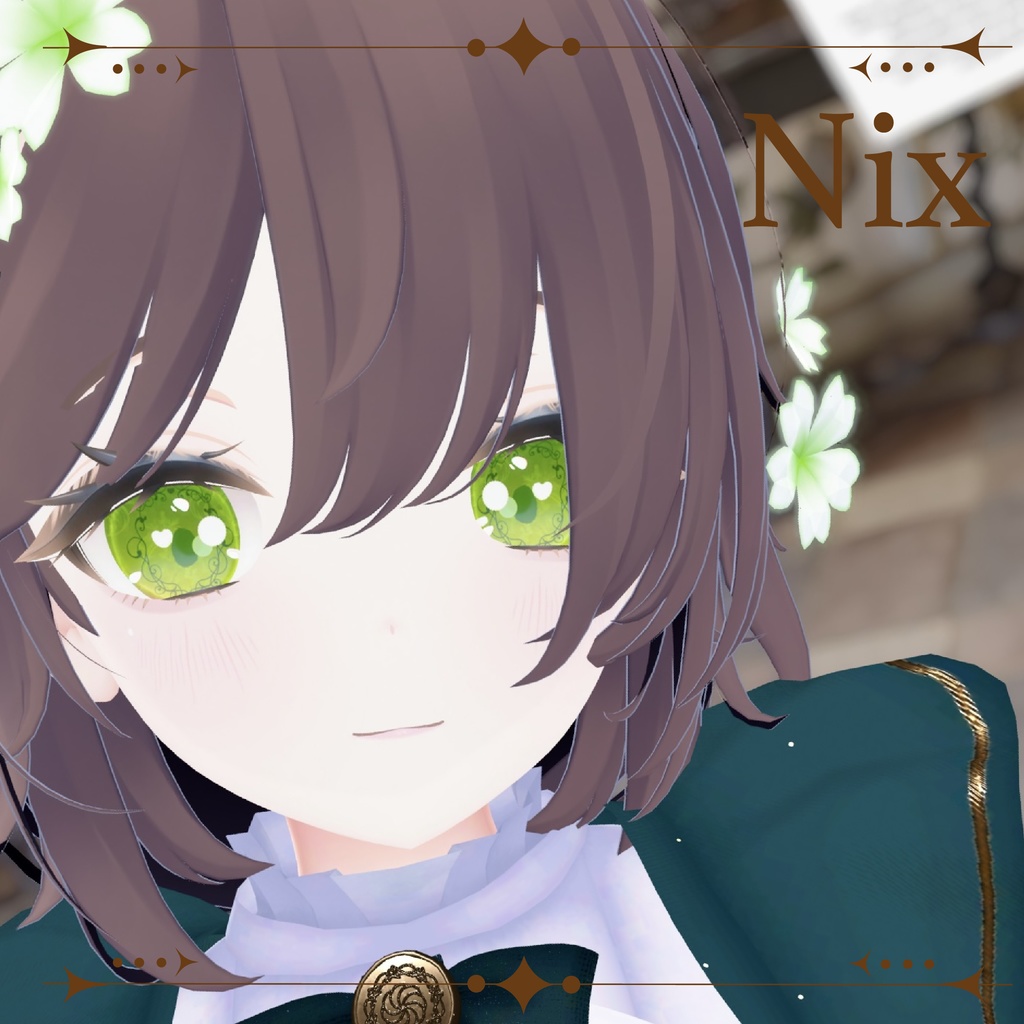 【3アバター】Frame eye 【11color】