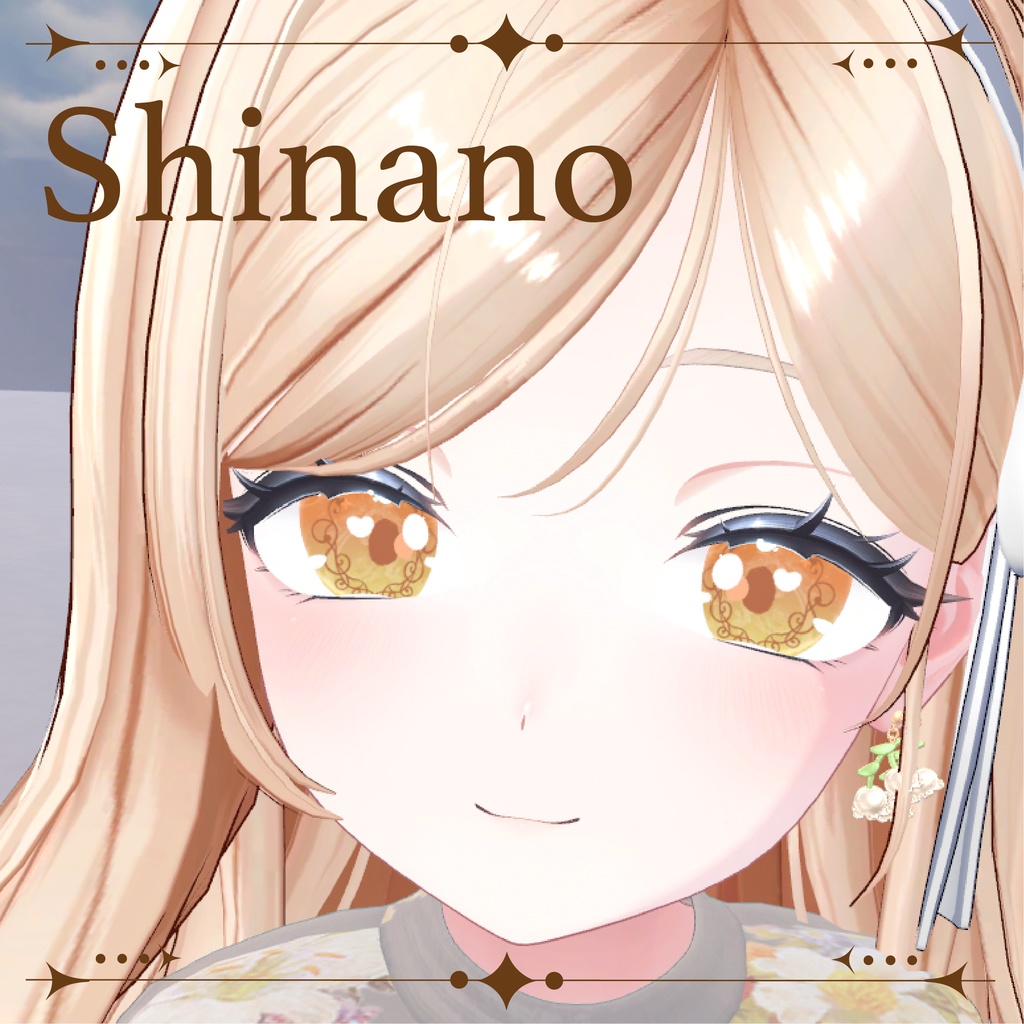 【3アバター】Frame eye 【11color】