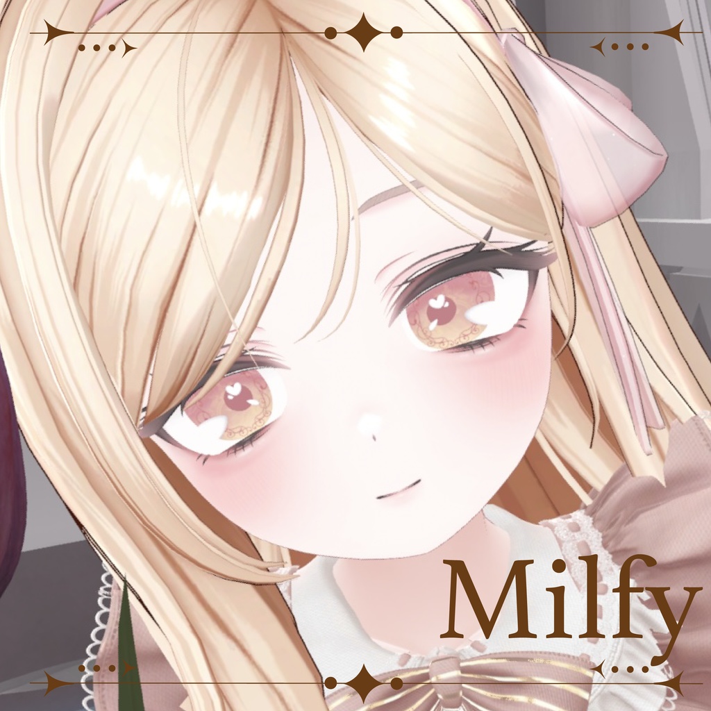 【3アバター】Frame eye 【11color】