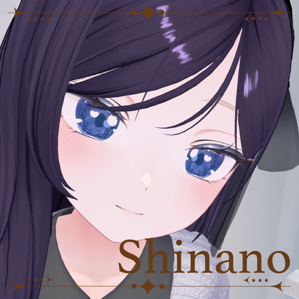 【3アバター】Frame eye 【11color】