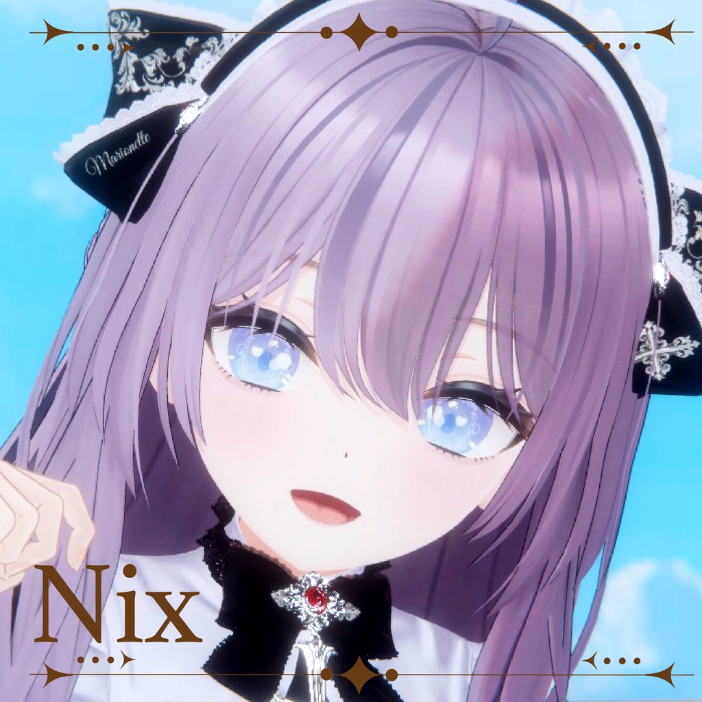 【3アバター】Frame eye 【11color】