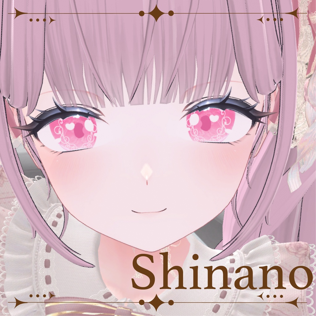 【3アバター】Frame eye 【11color】