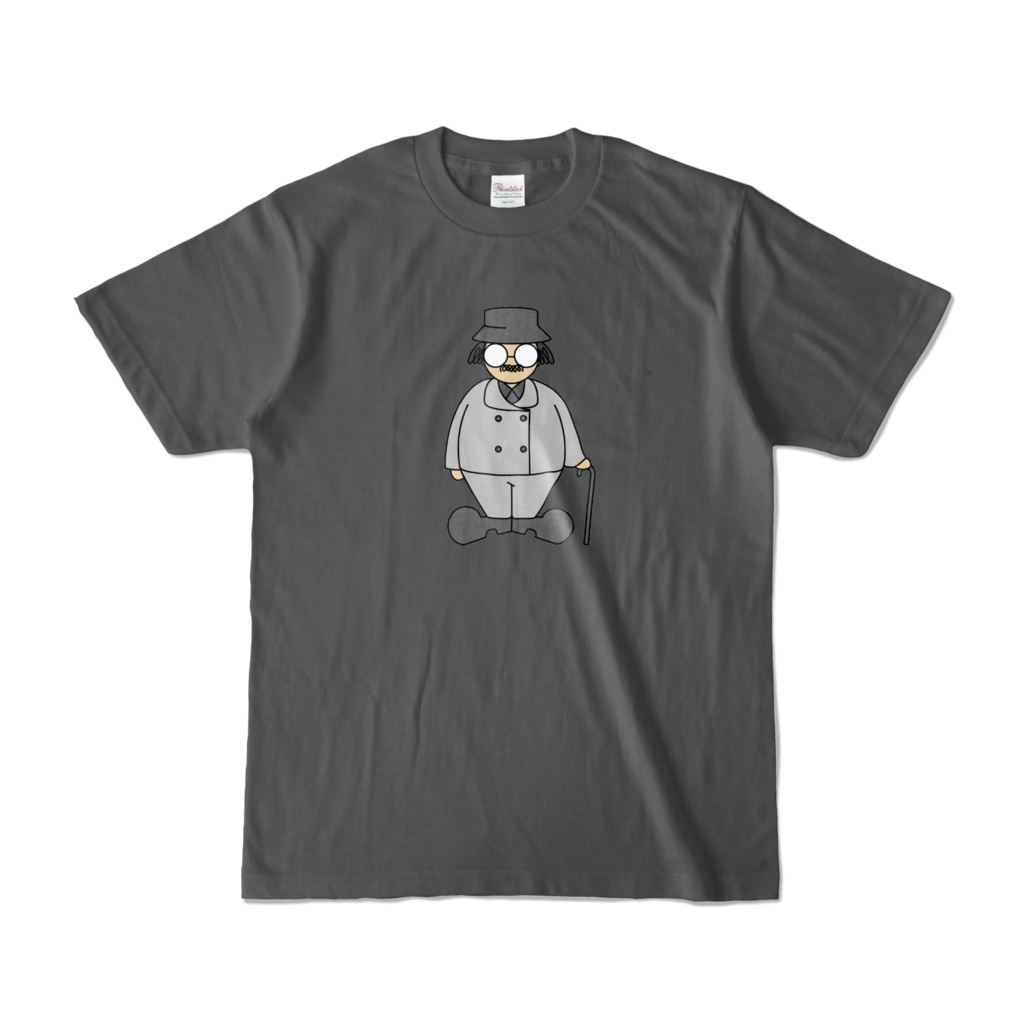 realize_SATORUさんカラーTシャツ_チャコール