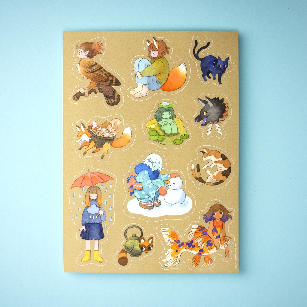 妖怪シールセット