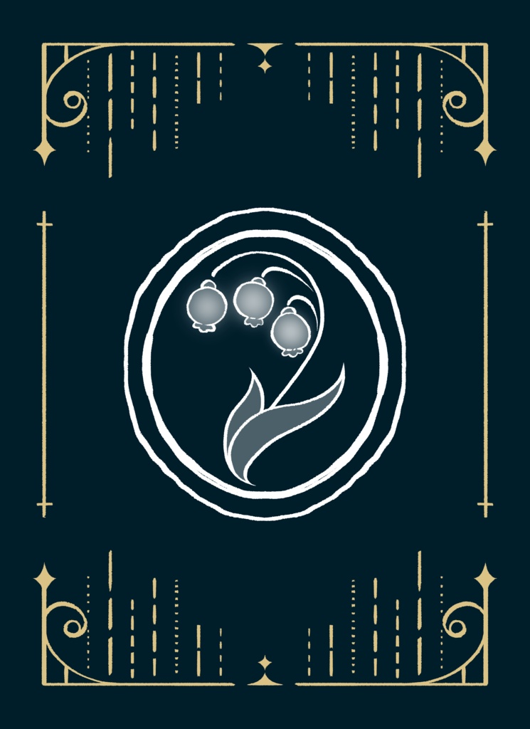 黒猫クリアファイル(A4)