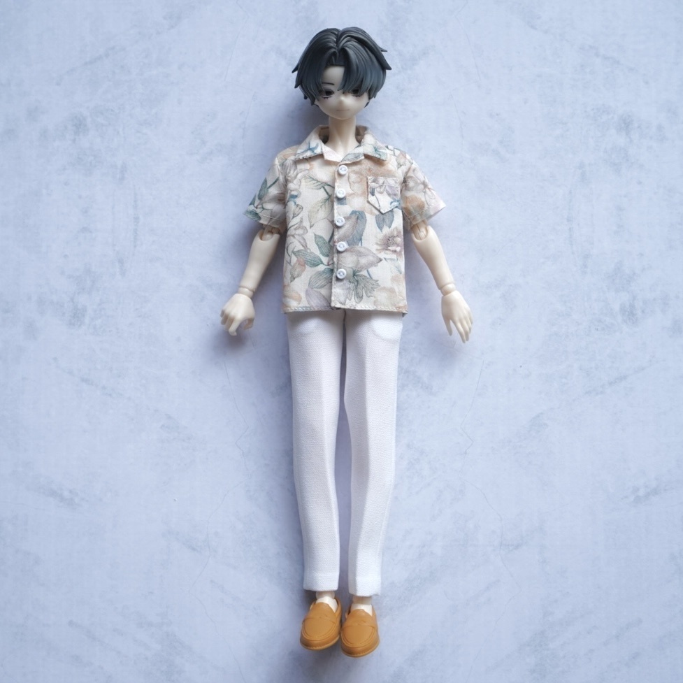 【シチリアの追憶】半袖シャツ【花柄】