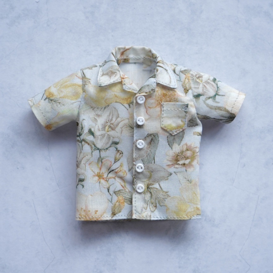 【シチリアの追憶】半袖シャツ【花柄】