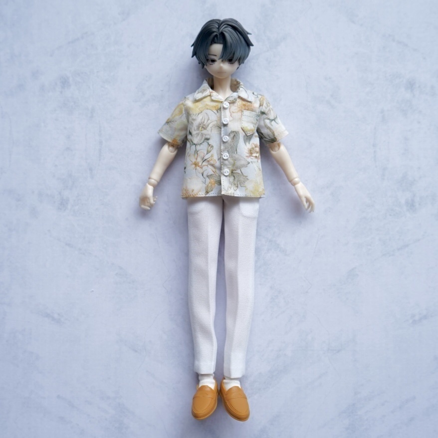 【シチリアの追憶】半袖シャツ【花柄】