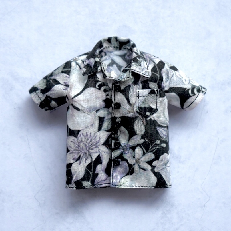 【シチリアの追憶】半袖シャツ【花柄】