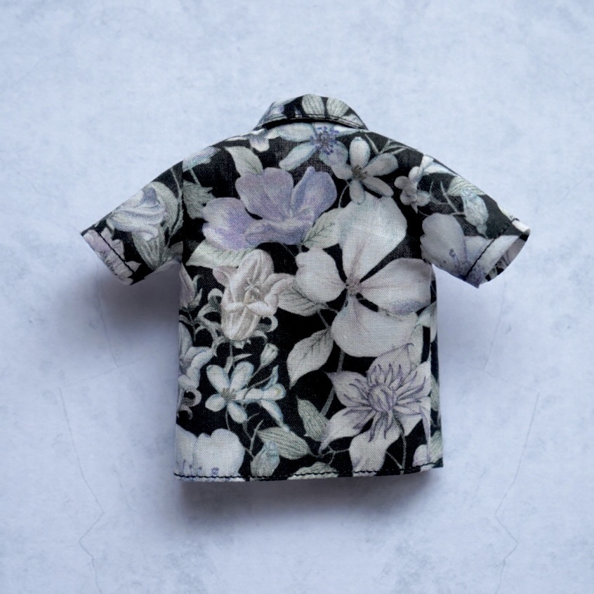 【シチリアの追憶】半袖シャツ【花柄】