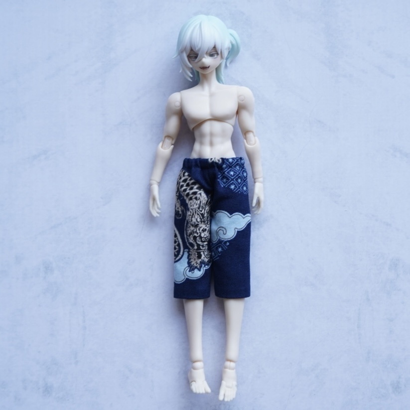 【シチリアの追憶】甚平【龍柄】