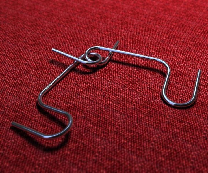 3DCG 知恵の輪　wirepuzzle