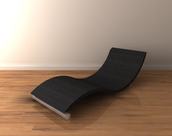3DCG イス chair6