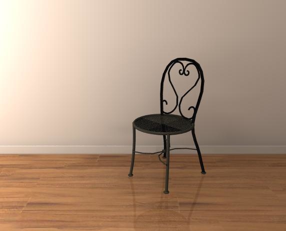 3DCG イス chair8