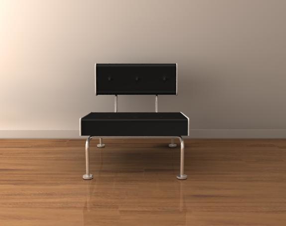3DCG イス chair9