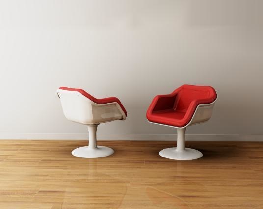 3DCG イス helenchair