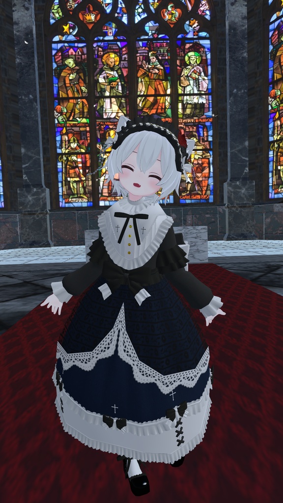 「こまどアバター」対応ゴシックロリータ衣装 PB対応済み