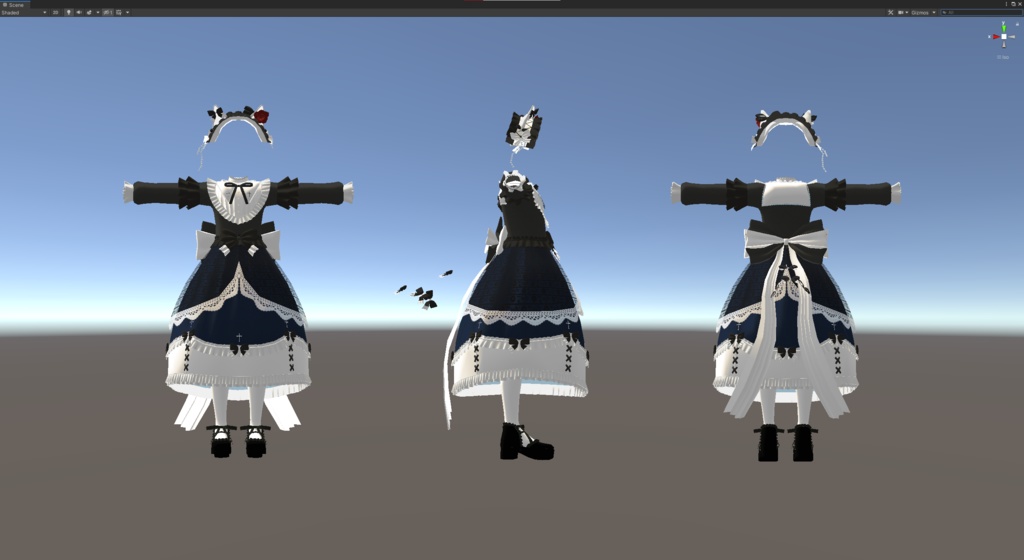 「ミーシェ」用ゴシックロリータ衣装