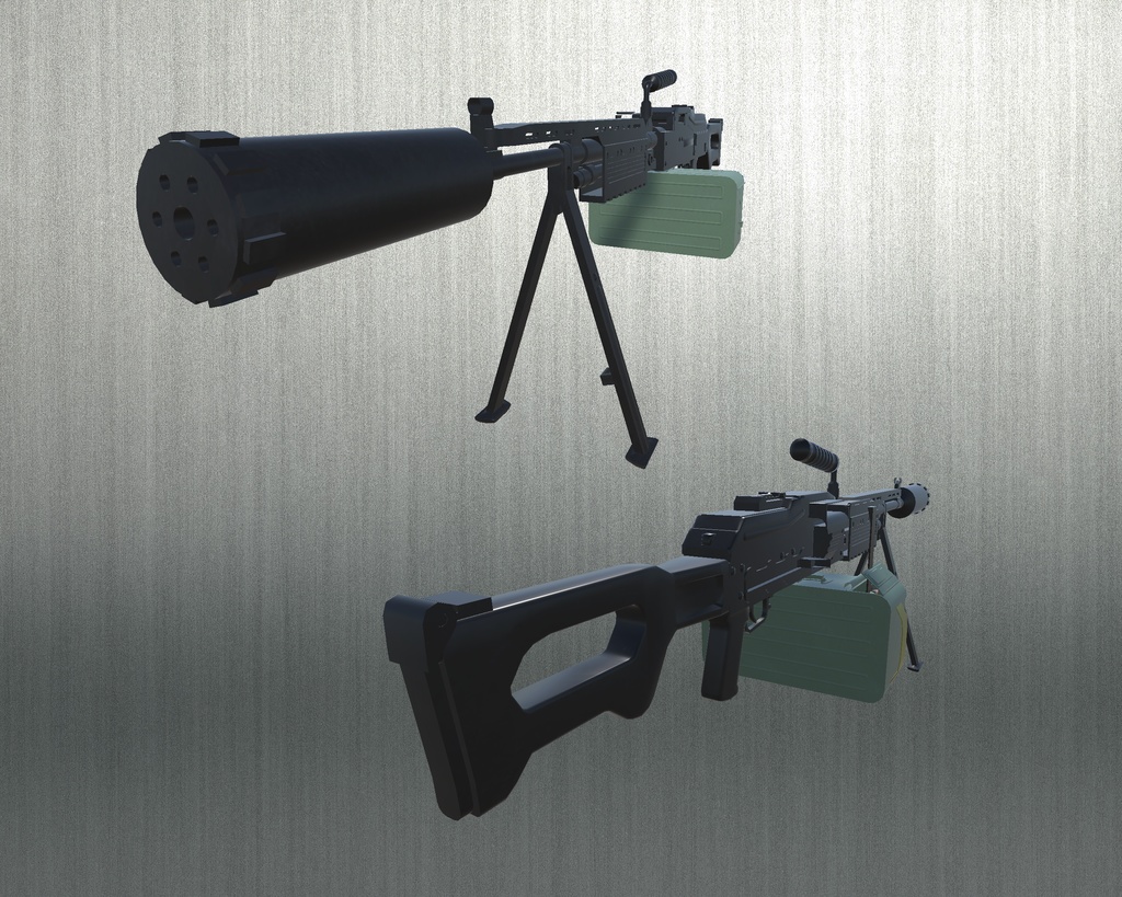 【VRChat向け】【3Dモデル】AEK-999