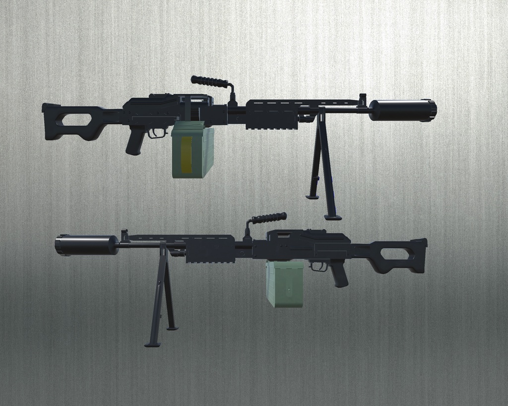 【VRChat向け】【3Dモデル】AEK-999