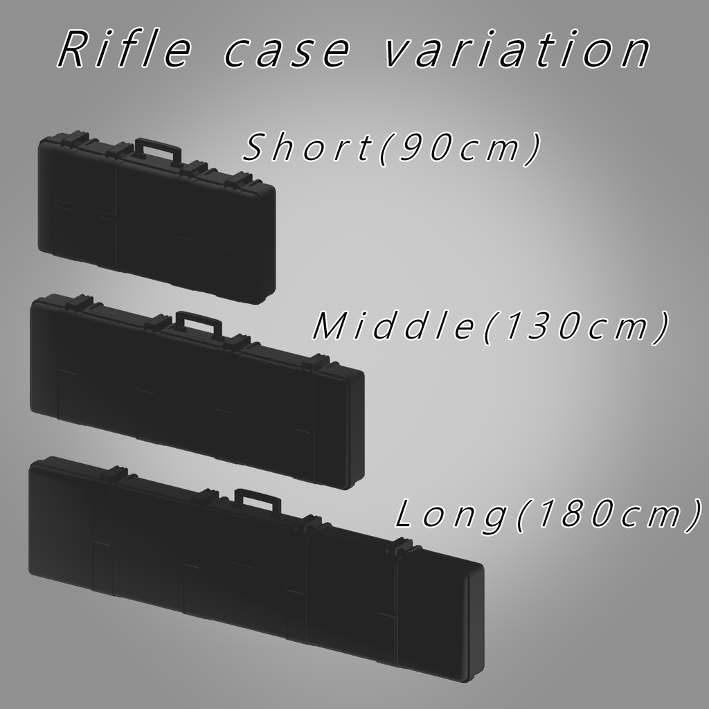 【VRChat向け】【3Dモデル】M40A1