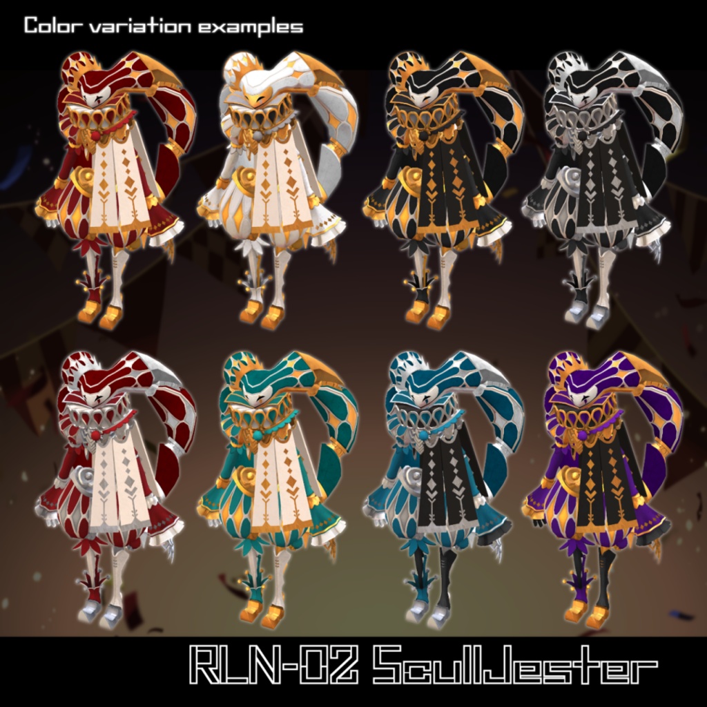 RLN-02ScullJester【Raitalu_Labオリジナルアバター】