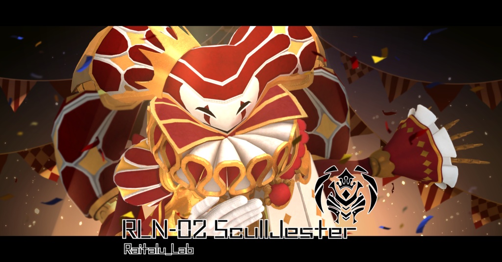 RLN-02ScullJester【Raitalu_Labオリジナルアバター】
