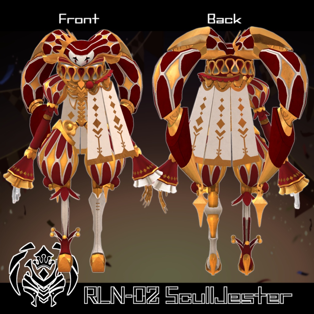 RLN-02ScullJester【Raitalu_Labオリジナルアバター】