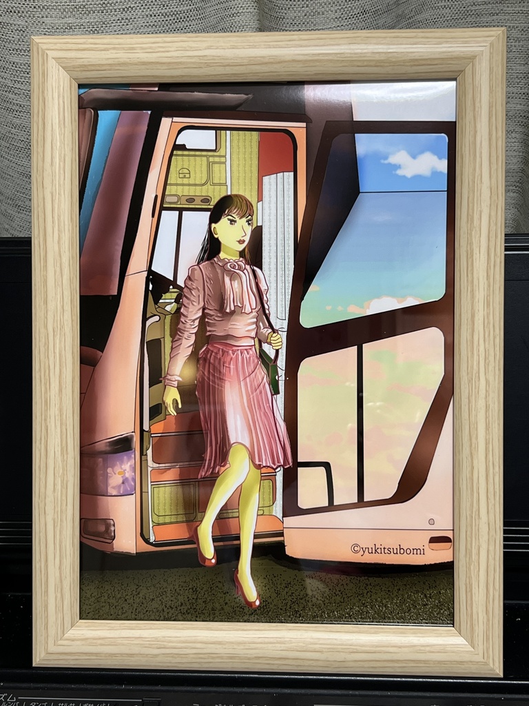 オリジナルキャラクター月色美　A4額装