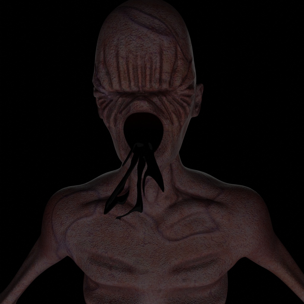 Rigged Monster Model - sick0 - 2/6