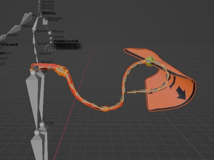 Animated Any Shape Tail IMVU | Secondlife | Vroid