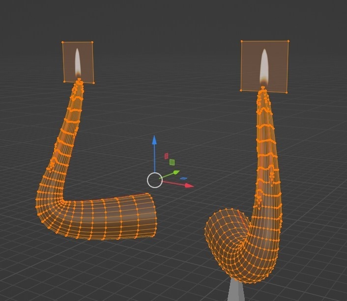 Candle Horns for IMVU | SecondlLife | Vroid