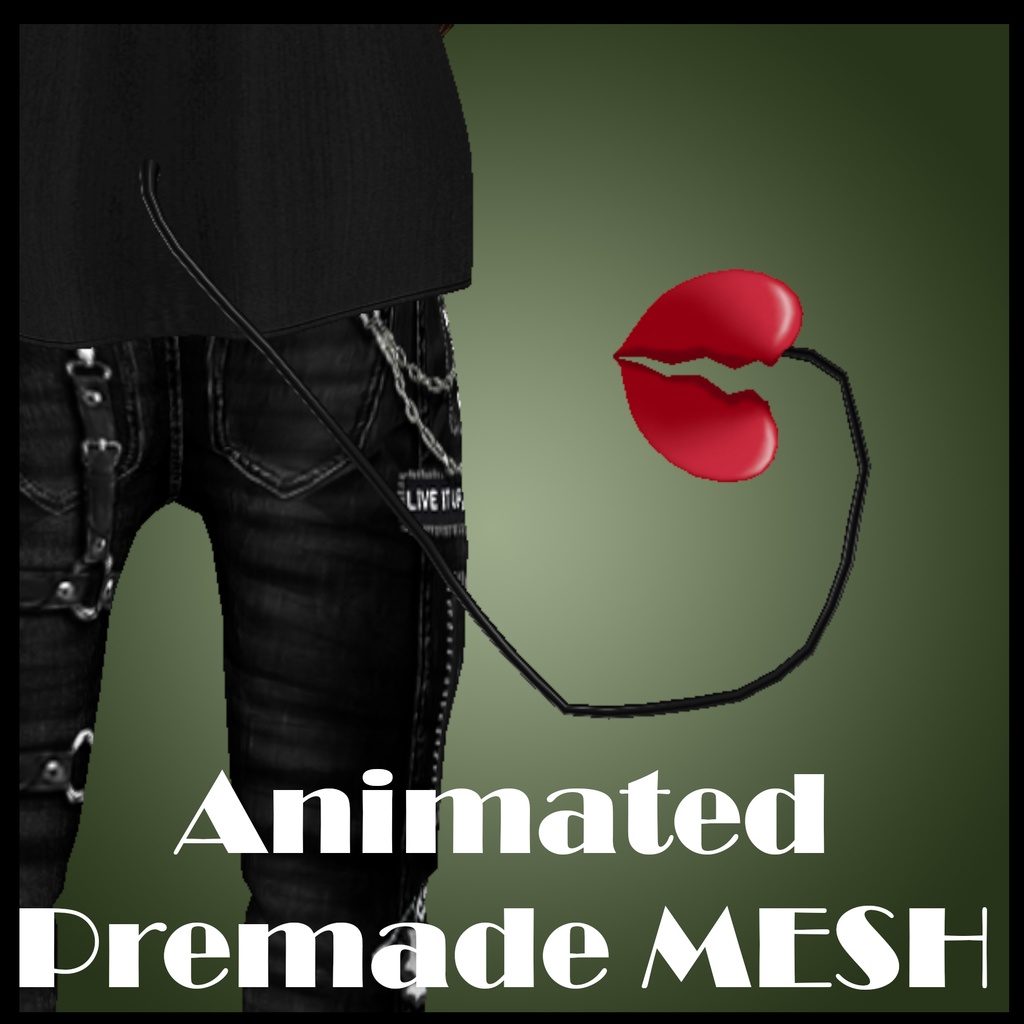 Heartbreak Tail For IMVU | Secondlife | Vroid