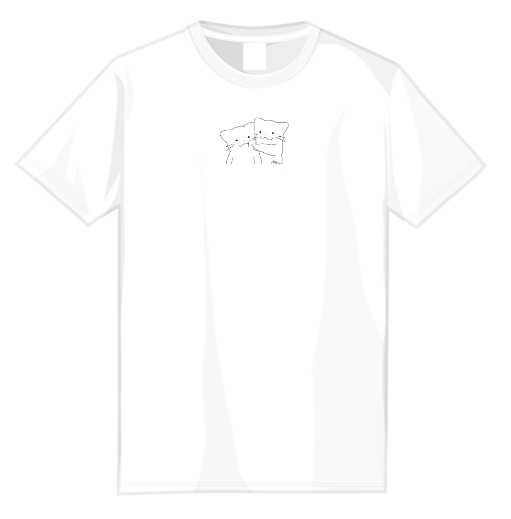 ぶんたんほおつつきTシャツ