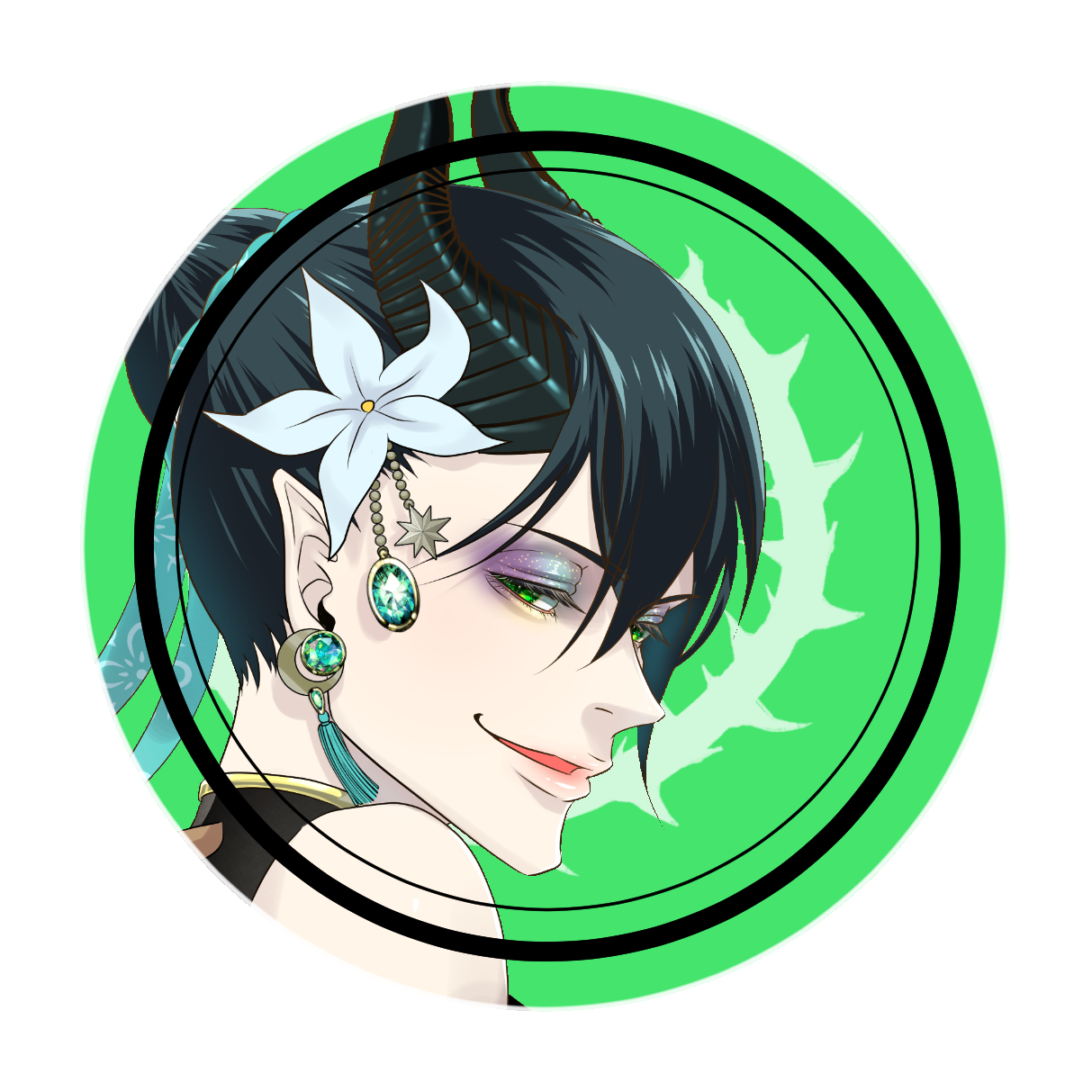 マレウス・ドラコニア 75mm缶バッジ