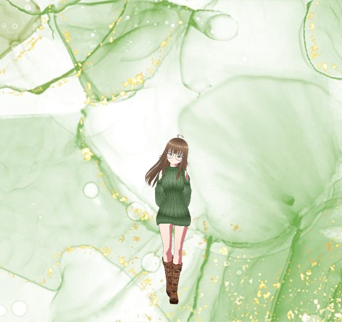 VROID Knit Sweater Dress 