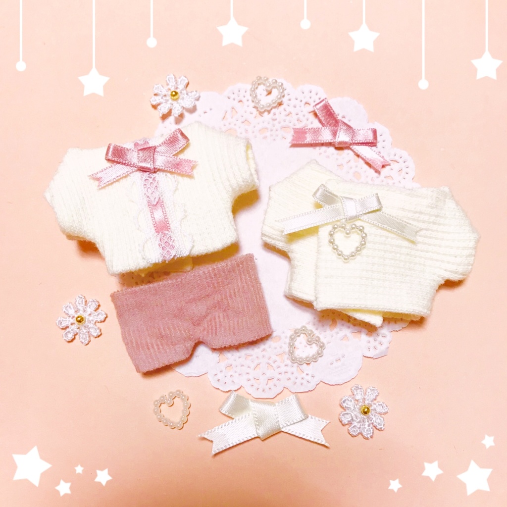 🍓🌸スイーツニットコーデセット🌸🍓