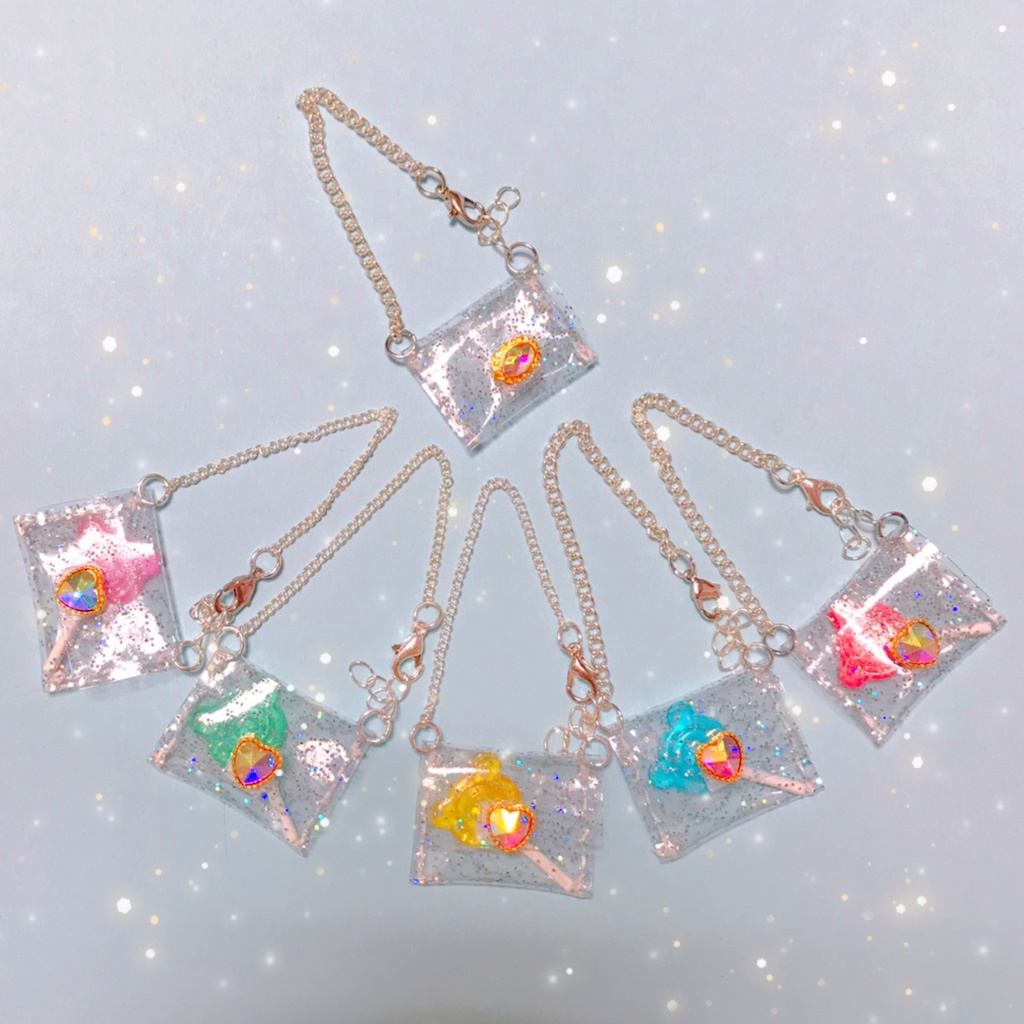 🍬ティアドロップクラッチバッグ🍭