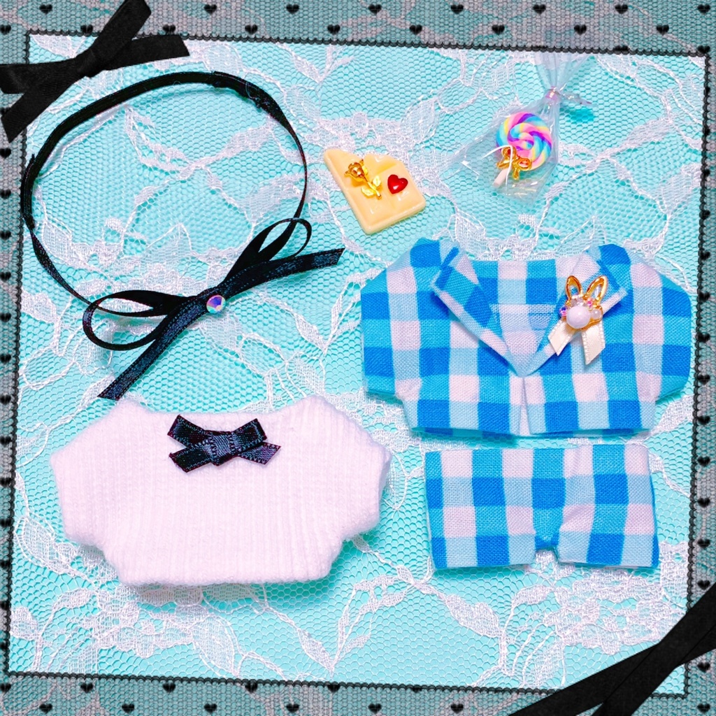 🥀ワンダーランドセットアップ🐰✨