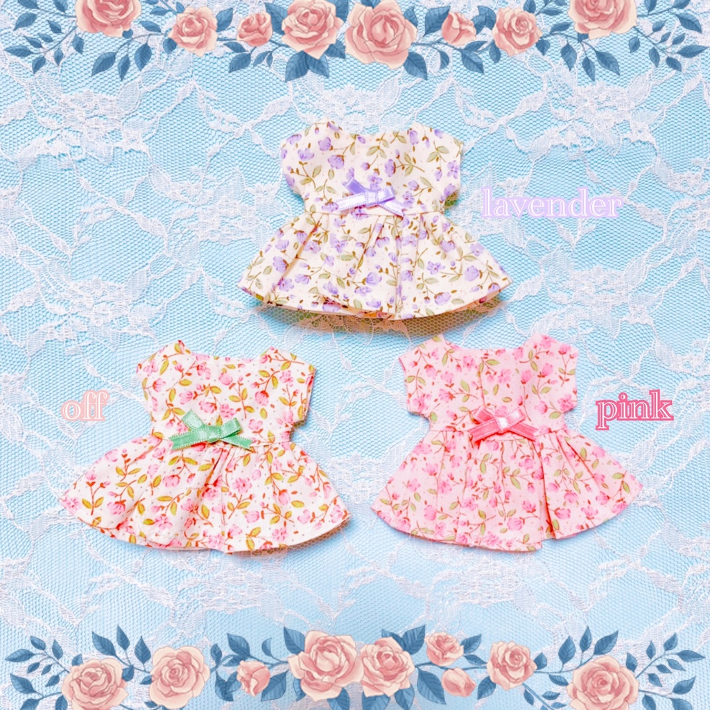 🌷💐プティフルールワンピース🩰🦢