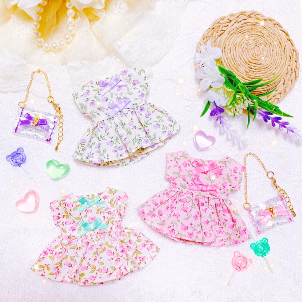 🌷💐プティフルールワンピース🩰🦢
